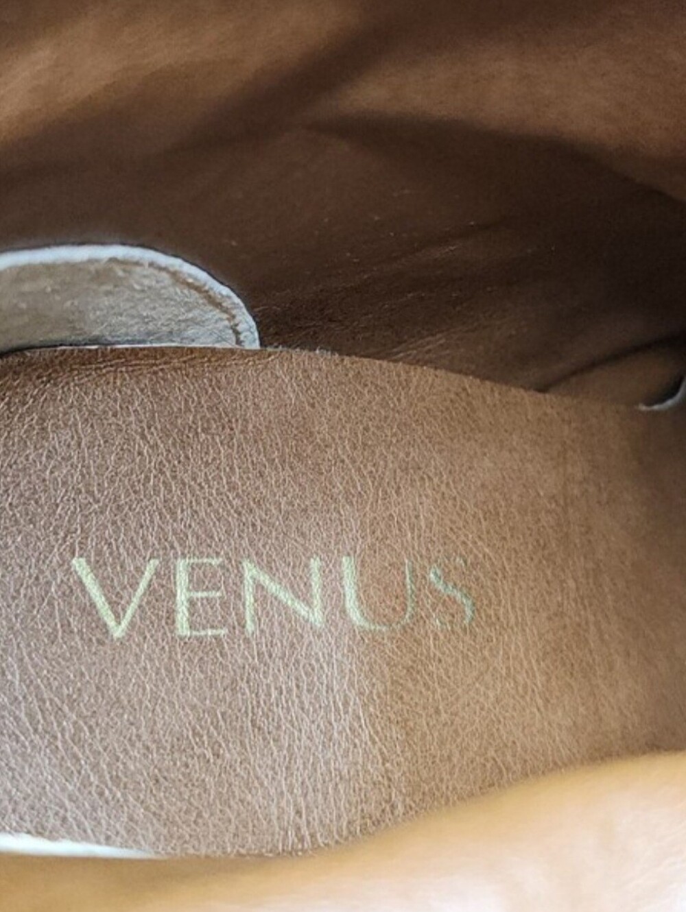 VENUS Women's Brown Ankle Booties